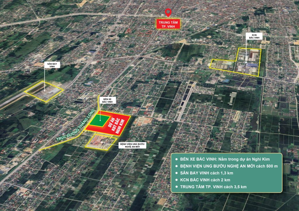 Dự án nằm tại vị trí trung tâm, thuận lợi kết nối mọi tiện ích