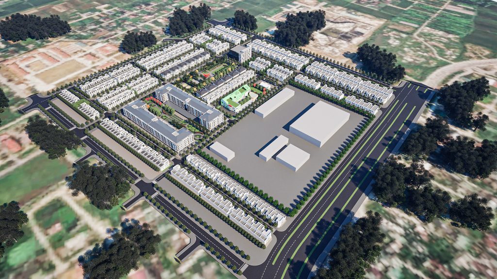 Hình ảnh tổng mặt bằng dự án